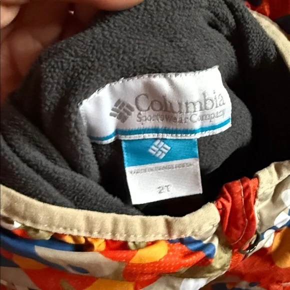 Columbia Infant Mini Pixel Grabber II Wind Jacket, Size 2T - Picture 4 of 5